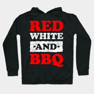 Red White And BBQ Hoodie